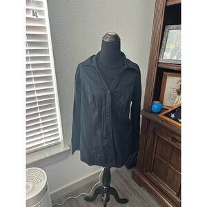 Collared Button-Up LS Shirt -Size 14